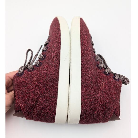 Allbirds Wool Runner-Up Mizzles Fluff Sneakers Boots Women's Red Size US6 EU36 - Picture 5 of 11